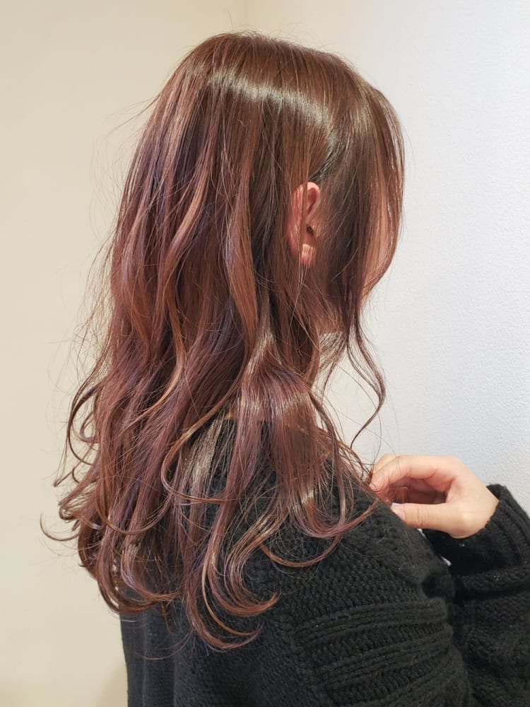 ロングウェーブ ヘアカタログ Ash 高津店 井上 康司 ヘアサロン 美容院 Ash オフィシャルサイト