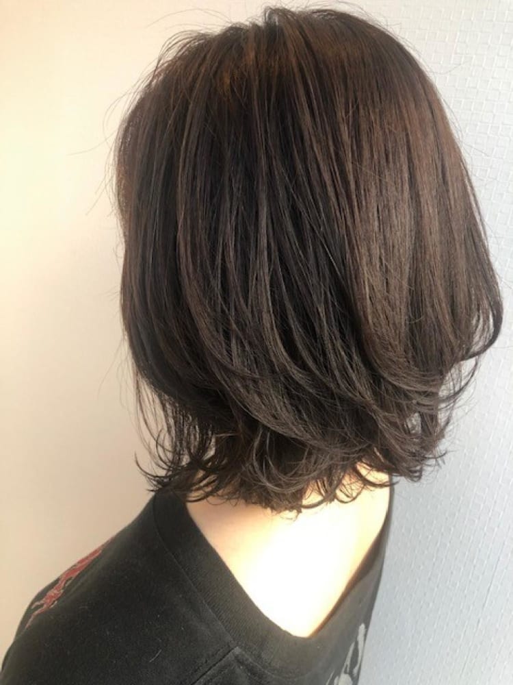 ミディアムウルフ ヘアカタログ Ash 宮前平店 亀山 未来 ヘアサロン 美容院 Ash オフィシャルサイト