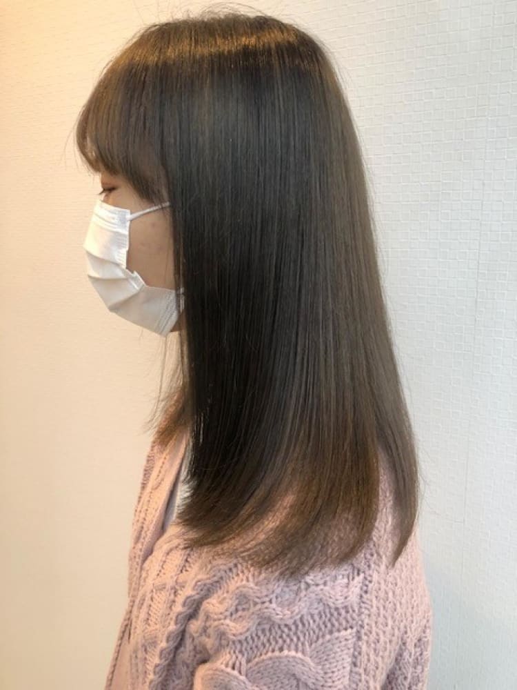 まろやかグレージュ ヘアカタログ Ash 宮前平店 亀山 未来 ヘアサロン 美容院 Ash オフィシャルサイト