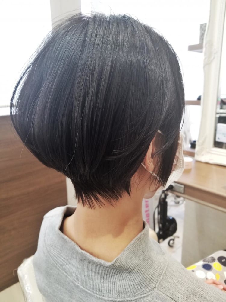 縮毛矯正×ショート｜ヘアカタログ Ash 大泉学園店 村岡 信太朗 ...