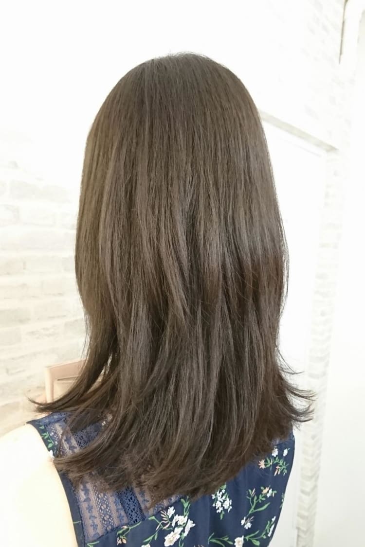 大人の艶髪アッシュグレージュ ヘアカタログ Ash 高円寺店 岡田 千英里 ヘアサロン 美容院 Ash オフィシャルサイト