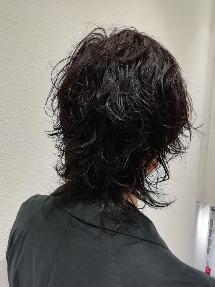 マッシュウルフレイヤー パーマ ヘアカタログ Ash 元住吉店 木村 和人 ヘアサロン 美容院 Ash オフィシャルサイト