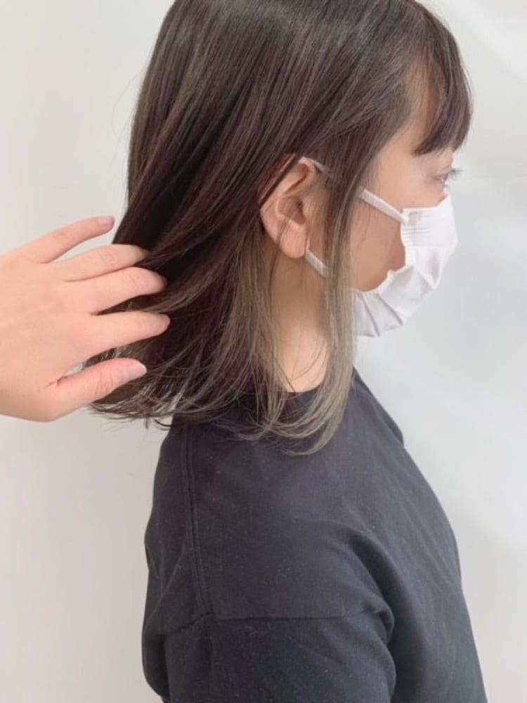 ボブ イヤリングオリーブベージュ ヘアカタログ Ash 高円寺店 星野 玲奈 ヘアサロン 美容院 Ash オフィシャルサイト ボブ イヤリングオリーブベージュ ヘアカタログ Ash 高円寺店 星野 玲奈 ヘアサロン 美容院 Ash オフィシャルサイト