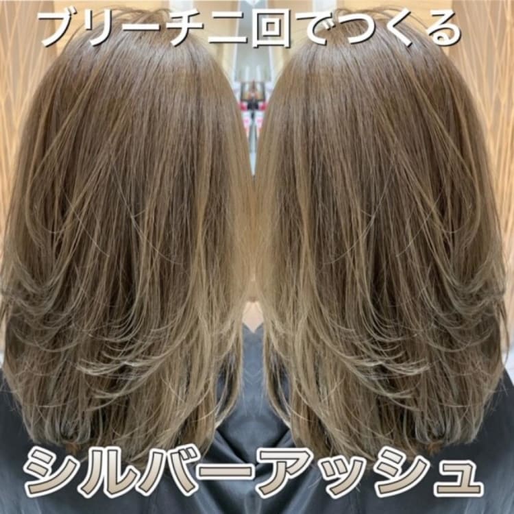 モテシルバーアッシュ ヘアカタログ Ash 桜木町店 岡部 拓実 ヘアサロン 美容院 Ash オフィシャルサイト