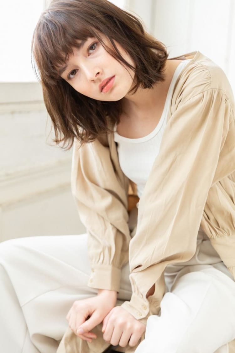 くせ毛ニュアンスボブ ヘアカタログ Ash 祐天寺店 山田 涼一 ヘアサロン 美容院 Ash オフィシャルサイト くせ毛ニュアンスボブ ヘアカタログ Ash 祐天寺店 山田 涼一 ヘアサロン 美容院 Ash オフィシャルサイト