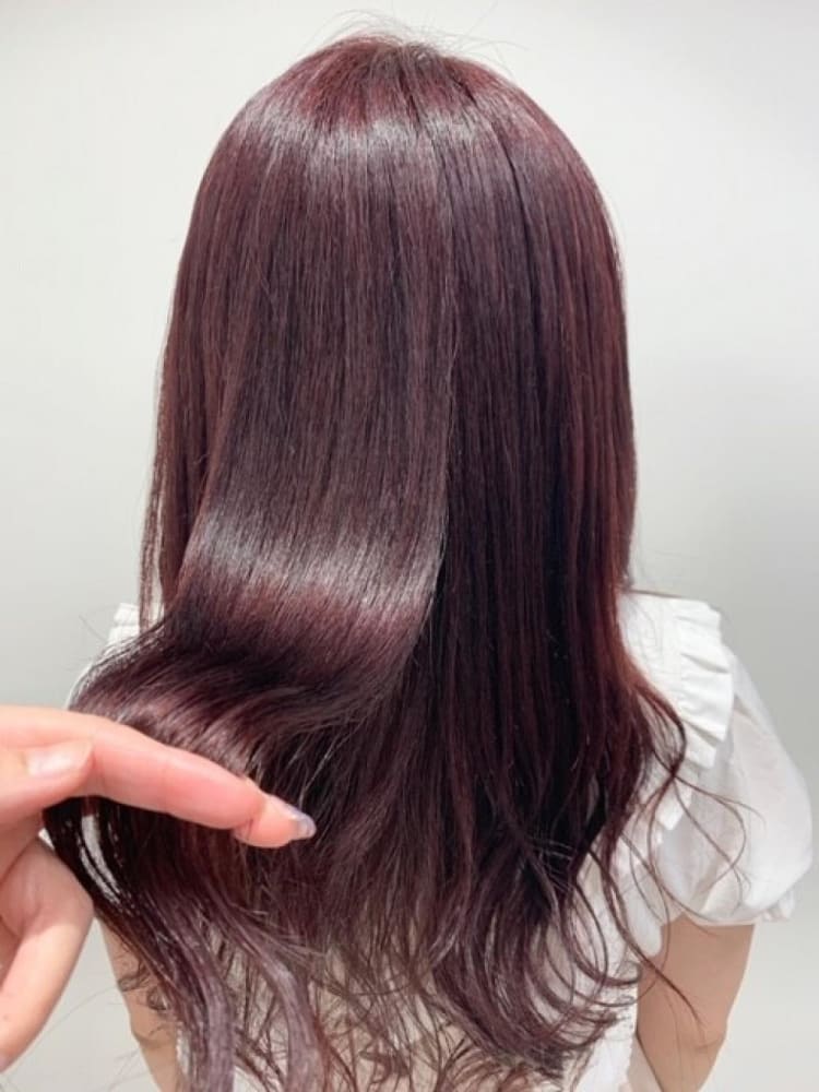 ブリーチなしピンクバイオレット ヘアカタログ Ash 高円寺店 星野 玲奈 ヘアサロン 美容院 Ash オフィシャルサイト