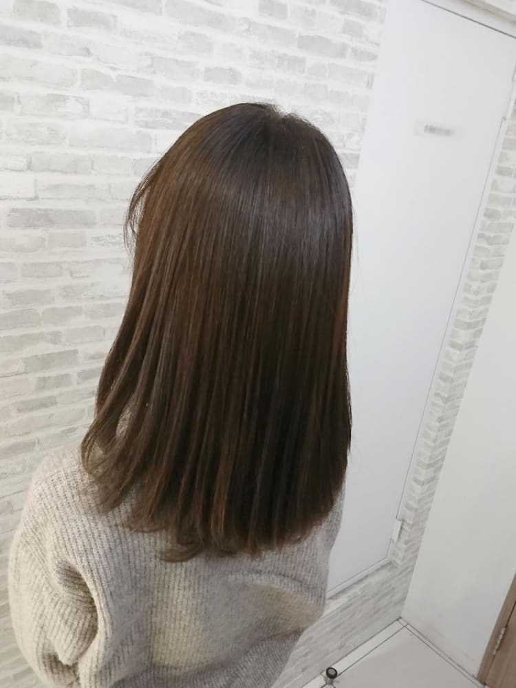 イルミナカラーでモカベージュ ヘアカタログ Ash 高円寺店 岡田 千英里 ヘアサロン 美容院 Ash オフィシャルサイト