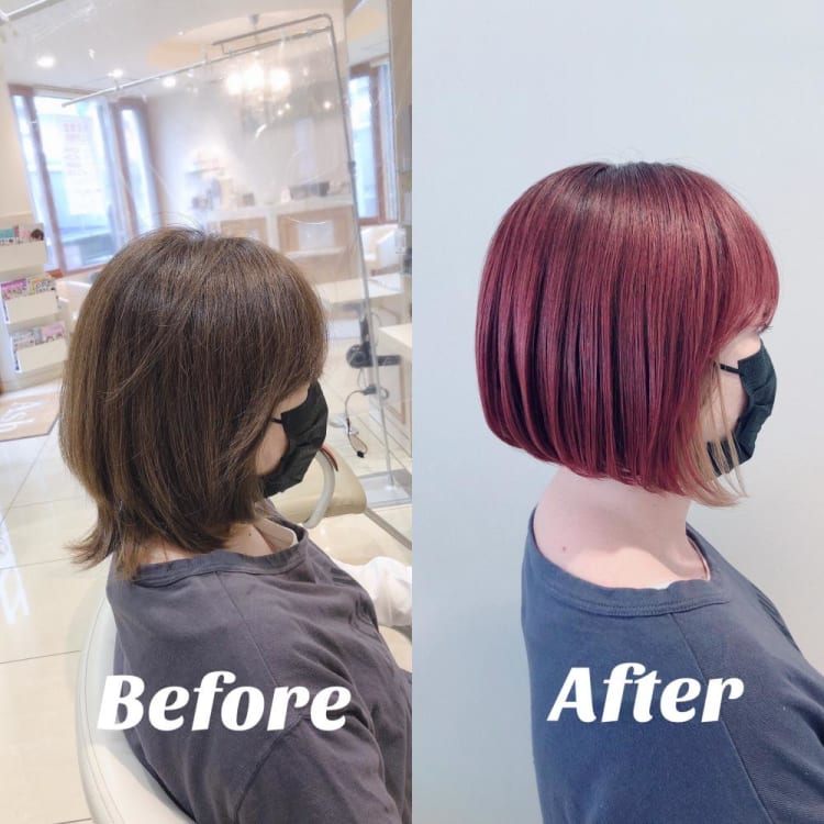 ペールピンクなインナーカラー ヘアカタログ Ash 分倍河原店 鈴木 裕一郎 ヘアサロン 美容院 Ash オフィシャルサイト