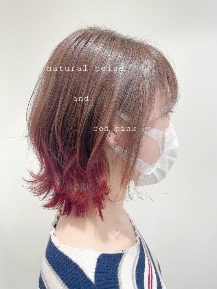 ビビットグラデーションカラー ビフォーアフター ヘアカタログ Ash 高円寺店 岡田 千英里 ヘアサロン 美容院 Ash オフィシャルサイト ビビットグラデーションカラー ビフォーアフター ヘアカタログ Ash 高円寺店 岡田 千英里 ヘアサロン 美容院 Ash オフィシャルサイト