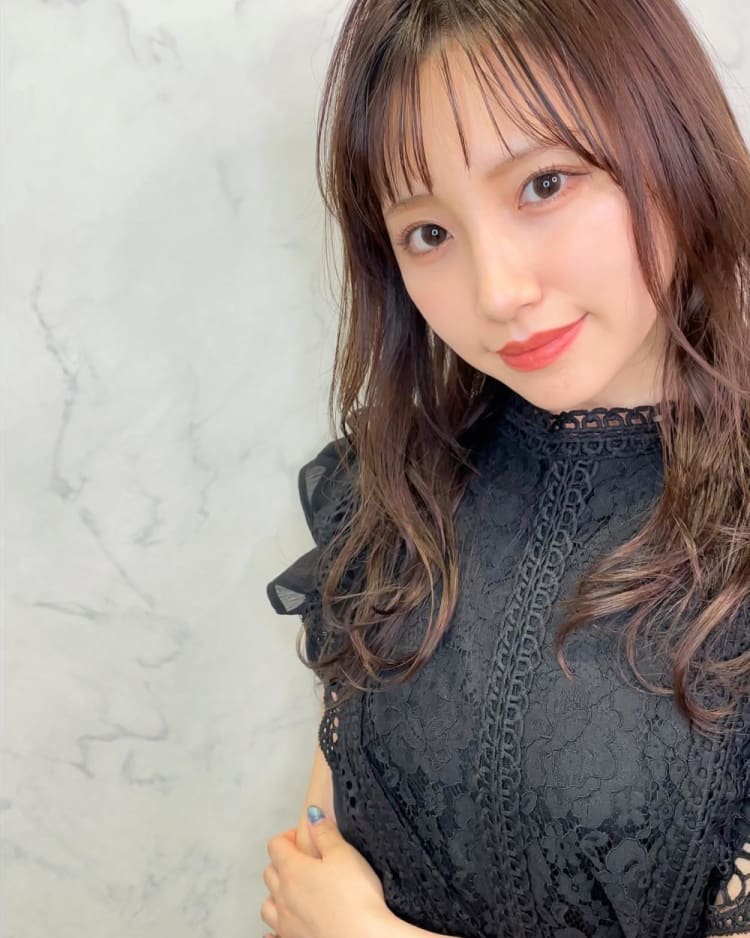 透明感カラー シースルーバング ヘアカタログ Ash 大森店 千田 陽文 ヘアサロン 美容院 Ash オフィシャルサイト