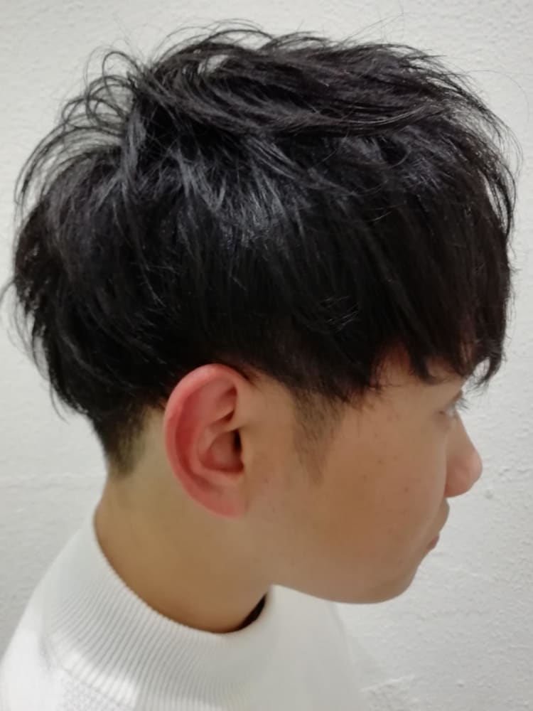 メンズナチュラル縮毛矯正マッシュ ヘアカタログ Ash 元住吉店 木村 和人 ヘアサロン 美容院 Ash オフィシャルサイト