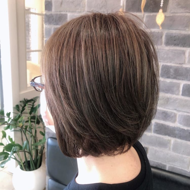イルミナカラーオーシャン レイヤーをしっかり入れたボブ ヘアカタログ Ash 淵野辺店 大司 治樹 ヘアサロン 美容院 Ash オフィシャルサイト イルミナカラーオーシャン レイヤーをしっかり入れたボブ ヘアカタログ Ash 淵野辺店 大司 治樹 ヘアサロン 美容院 Ash オフィシャルサイト