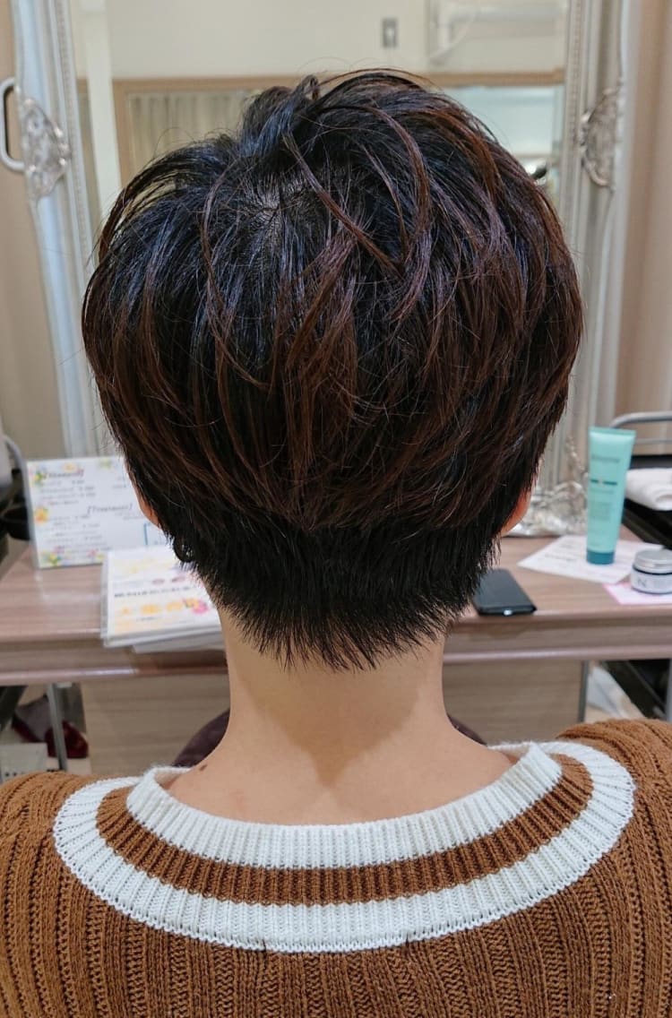 男女に好感度が高いマニッシュショート ヘアカタログ Ash 幡ヶ谷店 丸茂 夏那 ヘアサロン 美容院 Ash オフィシャルサイト