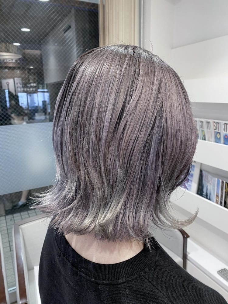 ラベンダーシルバー ヘアカタログ Ash 市が尾店 谷﨑 雄太 ヘアサロン 美容院 Ash オフィシャルサイト ラベンダーシルバー ヘアカタログ Ash 市が尾店 谷﨑 雄太 ヘアサロン 美容院 Ash オフィシャルサイト