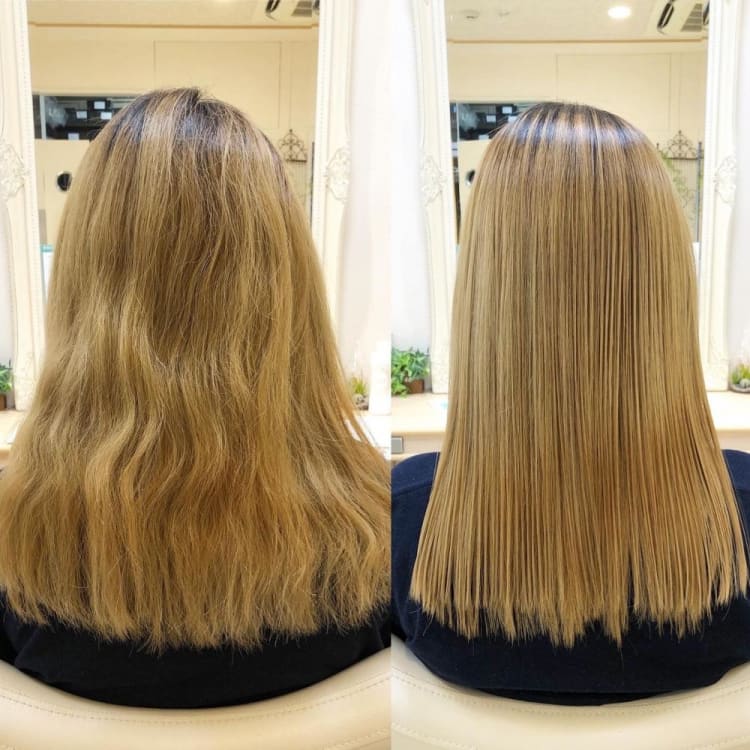 髪質改善グロスストレート ヘアカタログ Ash 北千住店 吉野 友和 ヘアサロン 美容院 Ash オフィシャルサイト