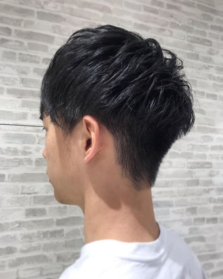 メンズ 刈り上げ 爽やか束感 ヘアカタログ Ash 高円寺店 山口 直人 ヘアサロン 美容院 Ash オフィシャルサイト