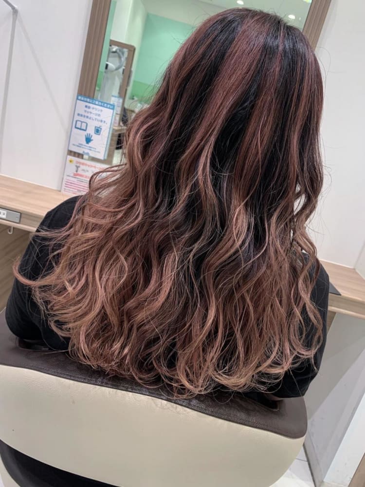 バレイヤージュで白髪染め ヘアカタログ Ash 立川店 川端 裕司 ヘアサロン 美容院 Ash オフィシャルサイト