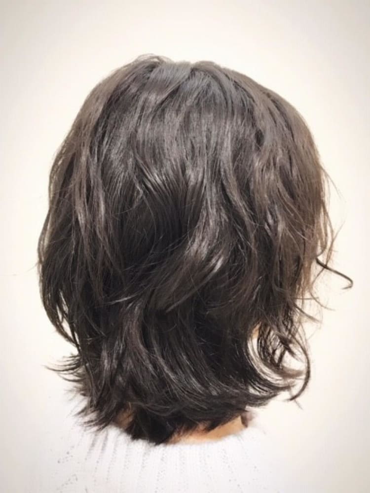 ウルフショート ウェーブパーマ ヘアカタログ Ash 川崎店 鈴木 和也 ヘアサロン 美容院 Ash オフィシャルサイト