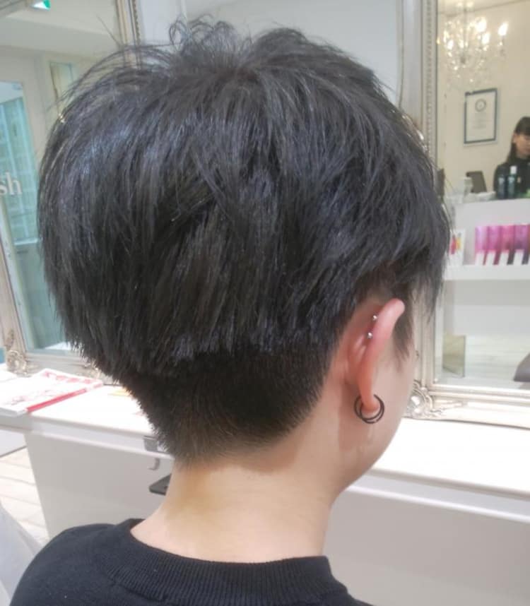 ツーセクションイルミナショート ヘアカタログ Ash 武蔵小杉店 細川 裕次郎 ヘアサロン 美容院 Ash オフィシャルサイト