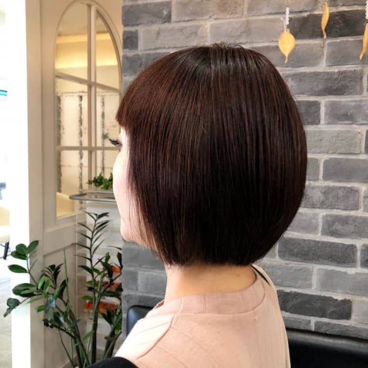 切れ毛 抜け毛でまとまらない 縮毛矯正でスタイリング簡単ボブ ヘアカタログ Ash 淵野辺店 大司 治樹 ヘアサロン 美容院 Ash オフィシャルサイト 切れ毛 抜け毛でまとまらない 縮毛矯正でスタイリング簡単ボブ ヘアカタログ Ash 淵野辺店 大司 治樹 ヘアサロン 美容院 Ash オフィシャルサイト