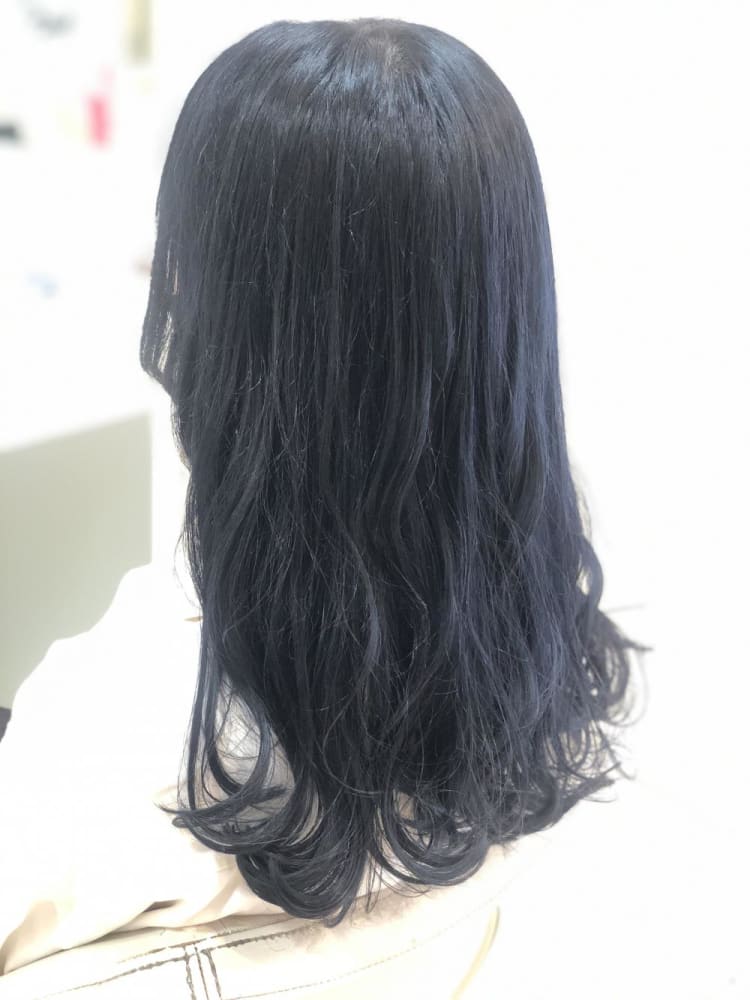 ブルーブラック ヘアカタログ Ash 久我山店 木下 桜 ヘアサロン 美容院 Ash オフィシャルサイト