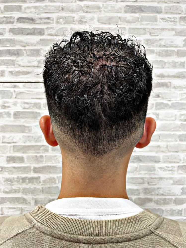 メンズ フェード パーマ ヘアカタログ Ash 高円寺店 山口 直人 ヘアサロン 美容院 Ash オフィシャルサイト