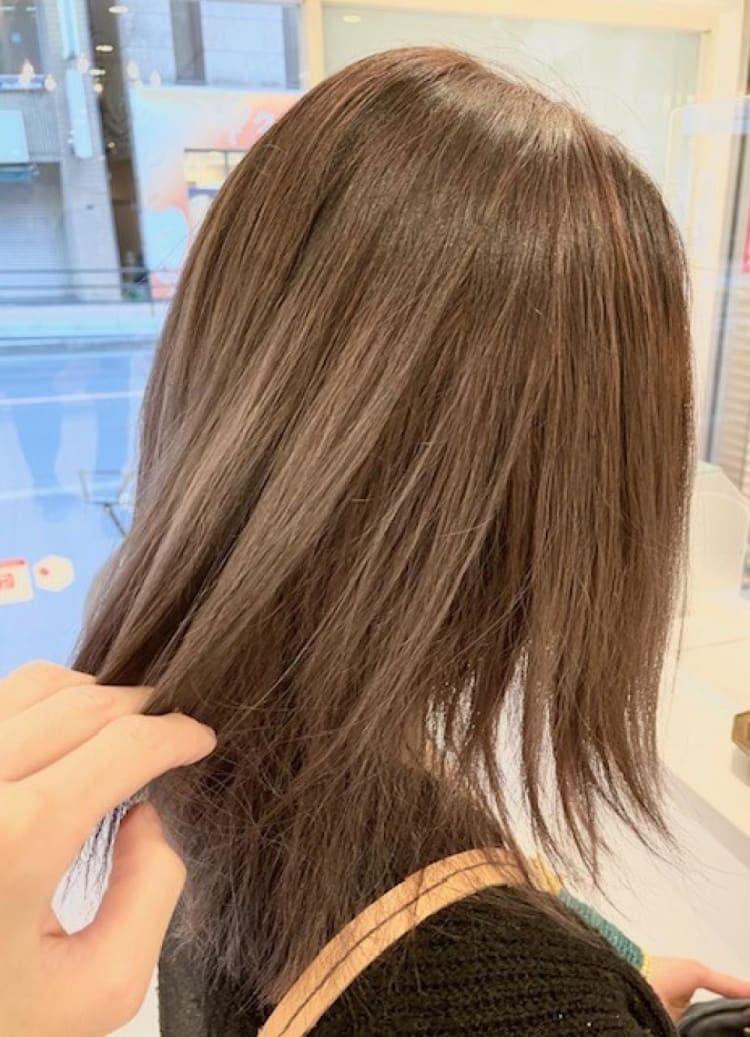 バレイヤージュ アッシュグレー ヘアカタログ Ash 武蔵小金井店 長谷川 寛 ヘアサロン 美容院 Ash オフィシャルサイト