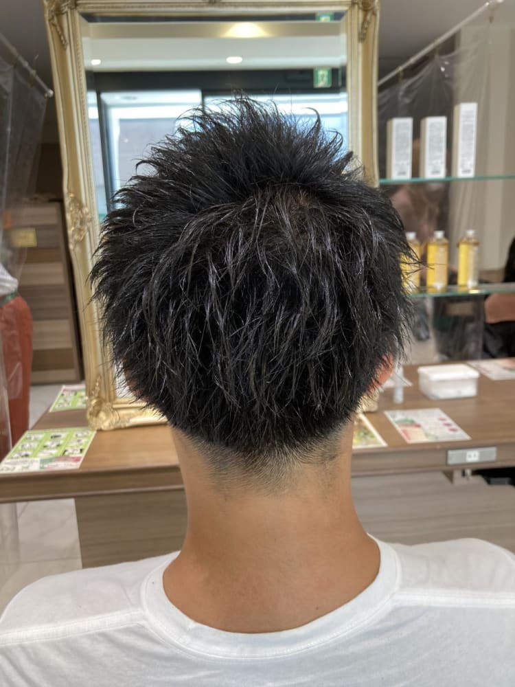 ツーブロックソフトモヒカン ヘアカタログ Ash 中山店 池本 直斗 ヘアサロン 美容院 Ash オフィシャルサイト