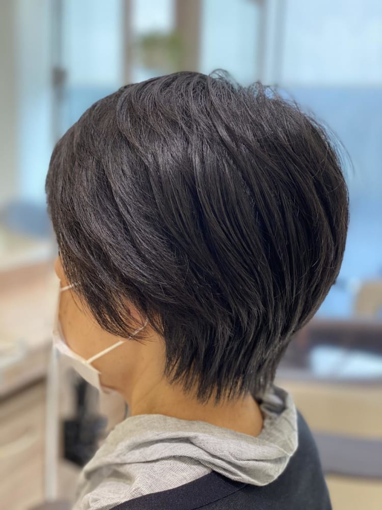 ふんわりミセスショート ヘアカタログ Ash 永福町店 宮崎 豪 ヘアサロン 美容院 Ash オフィシャルサイト