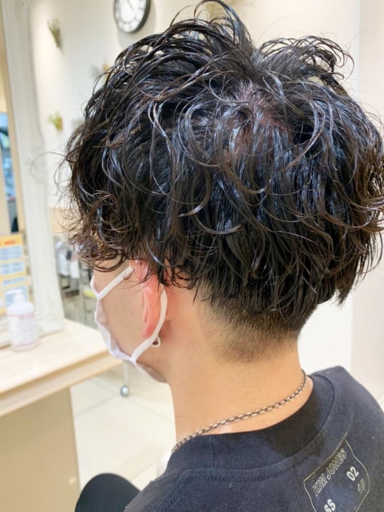 大人の男性へ セクシーパーマ ヘアカタログ ヘアサロン 美容院 Ash オフィシャルサイト