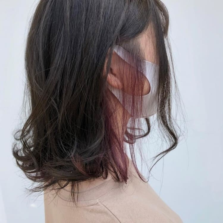 チラッとかわいい ピンクバイオレット ヘアカタログ Ash 豊田店 中武 優 ヘアサロン 美容院 Ash オフィシャルサイト チラッとかわいい ピンクバイオレット ヘアカタログ Ash 豊田店 中武 優 ヘアサロン 美容院 Ash オフィシャルサイト