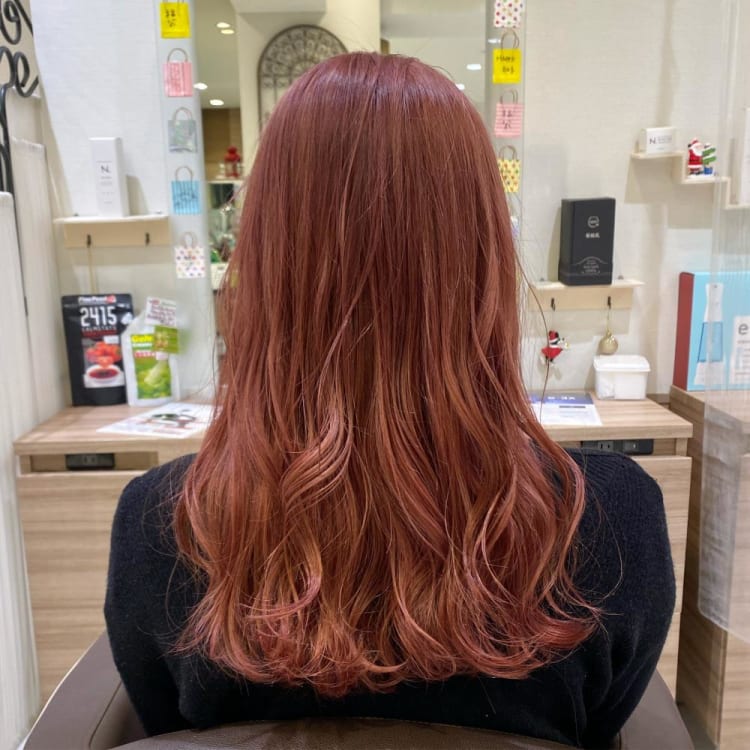 ロングピンクヘア ヘアカタログ Ash 中山店 高梨 ひかる ヘアサロン 美容院 Ash オフィシャルサイト