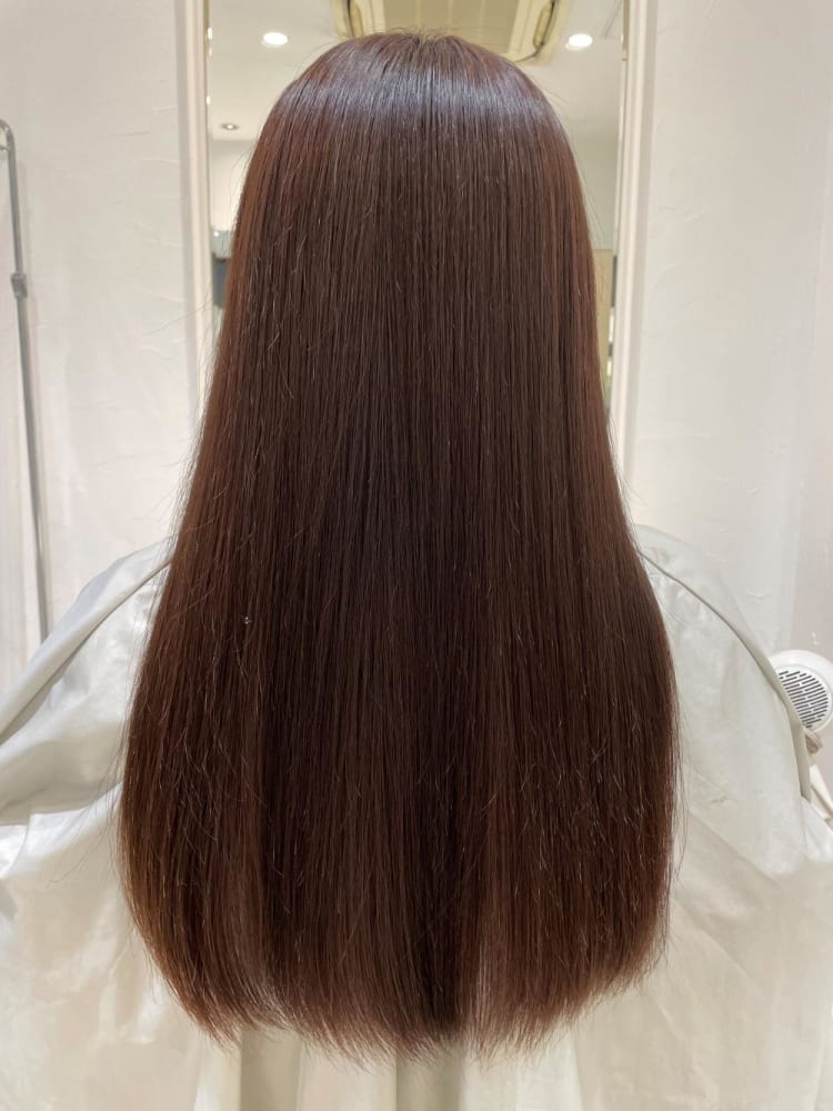 プレミアム縮毛矯正 ロング ヘアカタログ Ash 武蔵小金井店 藤井 渉 ヘアサロン 美容院 Ash オフィシャルサイト