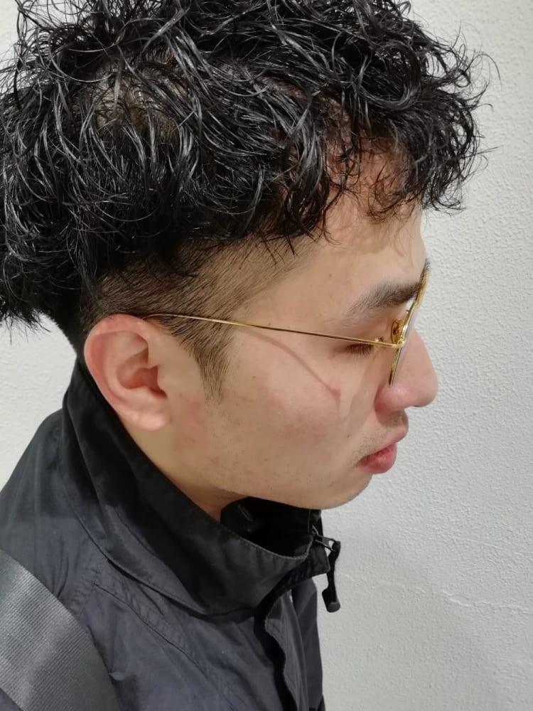 １分セット 時短お洒落パーマ ヘアカタログ Ash 元住吉店 木村 和人 ヘアサロン 美容院 Ash オフィシャルサイト