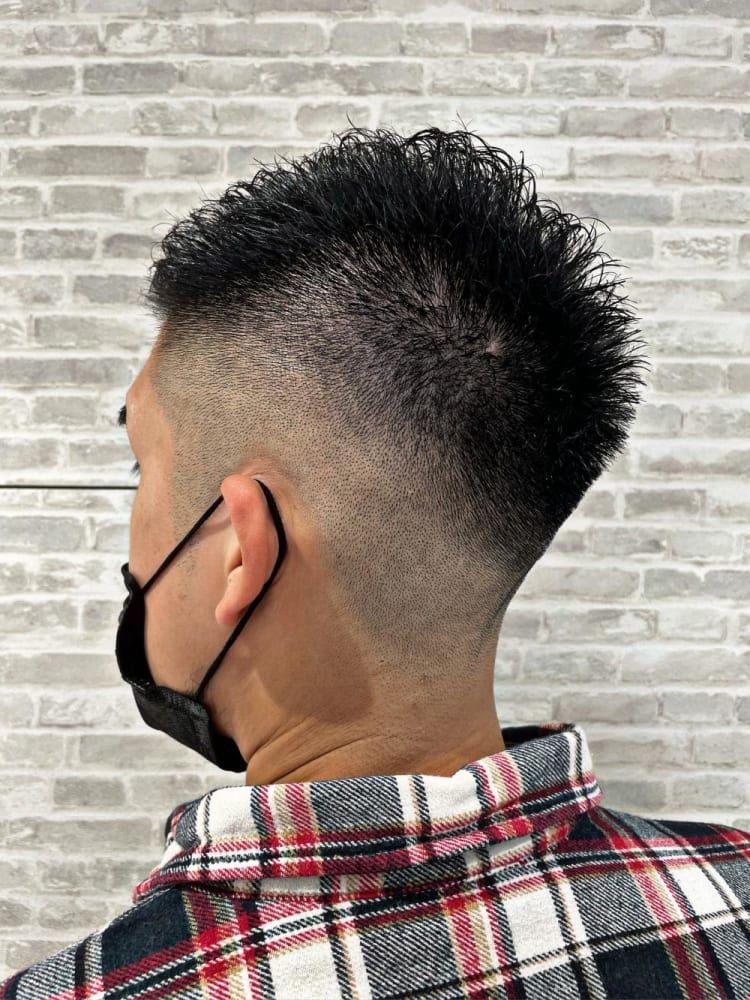 メンズ フェードカット ヘアカタログ Ash 高円寺店 山口 直人 ヘアサロン 美容院 Ash オフィシャルサイト