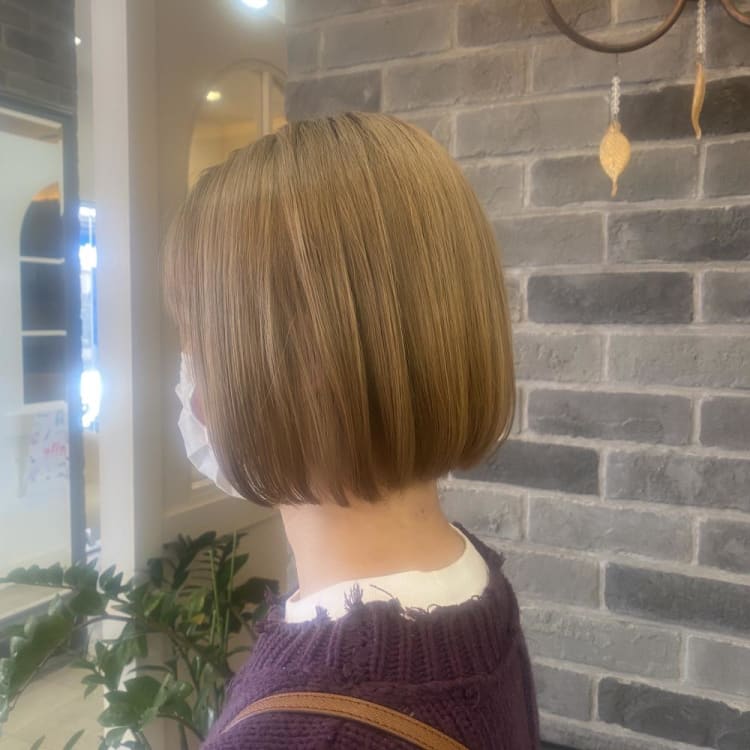 顎下ボブ ヘアカタログ Ash 淵野辺店 坪田 史哉 ヘアサロン 美容院 Ash オフィシャルサイト 顎下ボブ ヘアカタログ Ash 淵野辺店 坪田 史哉 ヘアサロン 美容院 Ash オフィシャルサイト