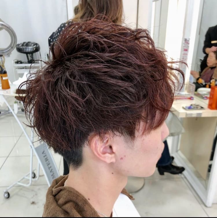 王道マッシュ ゆるスパイラルパーマ ヘアカタログ Ash 小岩店 間宮 哲平 ヘアサロン 美容院 Ash オフィシャルサイト