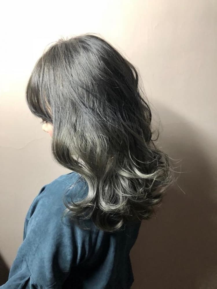 ヌーディーブルージュ暗めヘアカラー ヘアカタログ Ash 等々力店 島袋 直之 ヘアサロン 美容院 Ash オフィシャルサイト