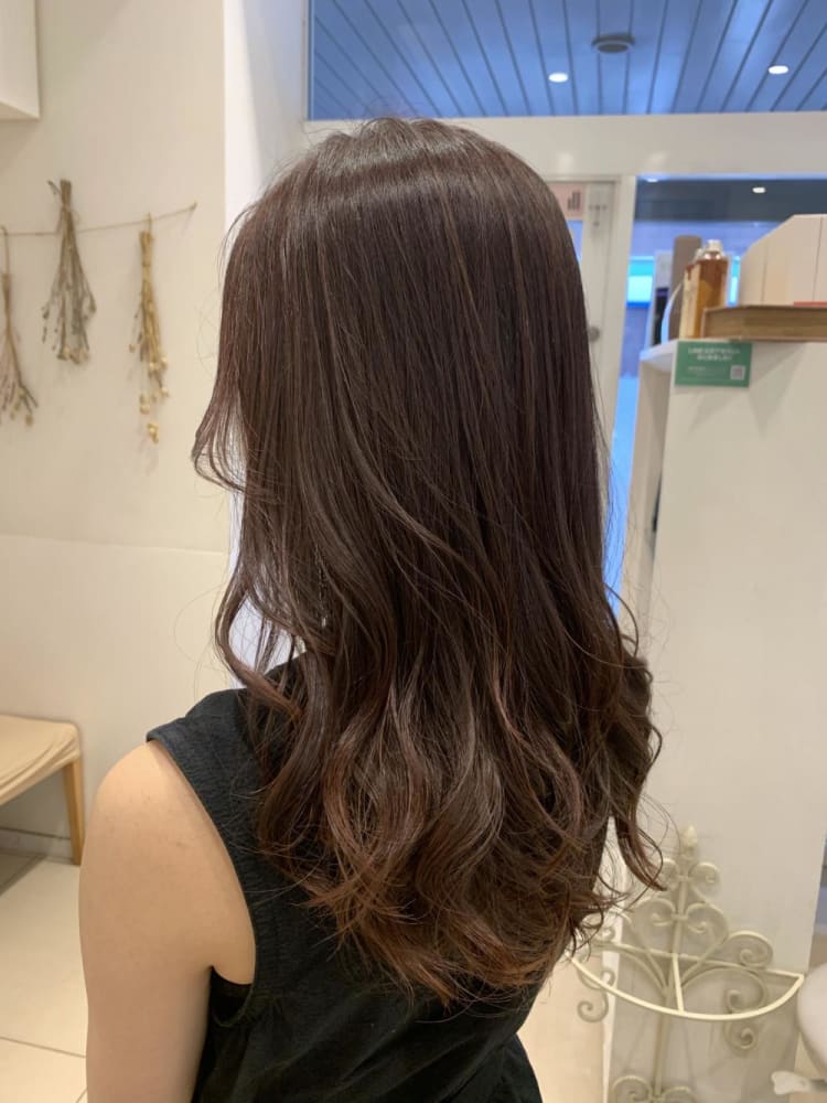 大人ピンクカラー ヘアカタログ Ash 八幡山店 亀田 友香里 ヘアサロン 美容院 Ash オフィシャルサイト