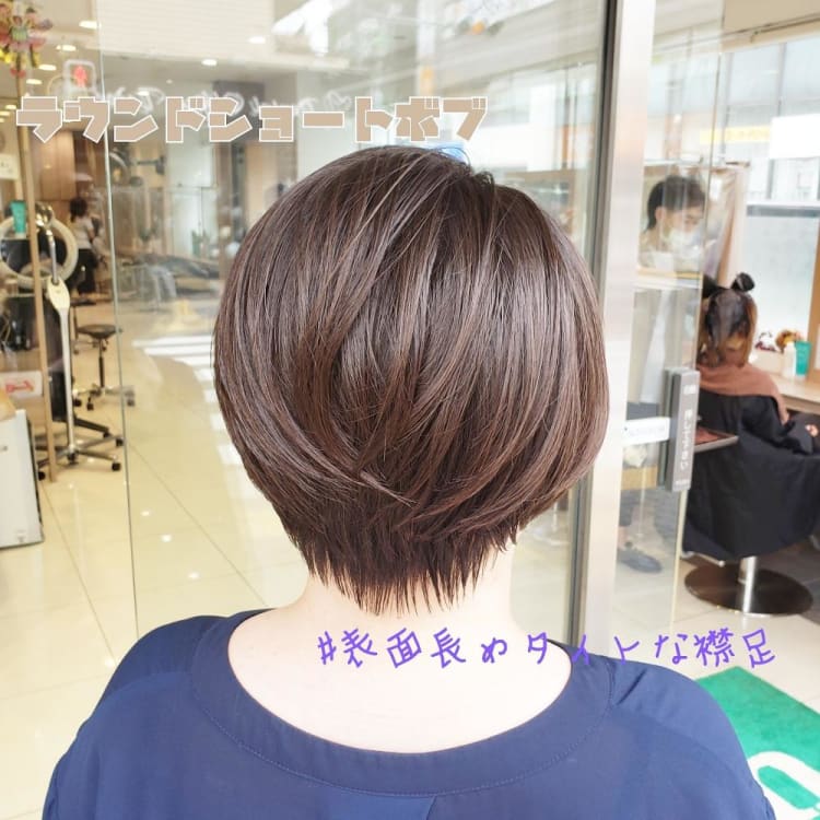 Ash等々力店 板橋大祐 ラウンドショートボブ ヘアカタログ Ash 等々力店 板橋 大祐 ヘアサロン 美容院 Ash オフィシャルサイト