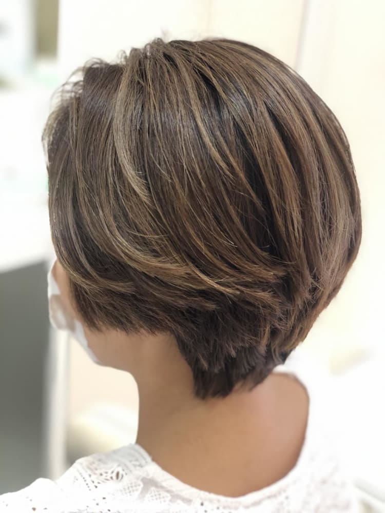 大人3dハイライト ヘアカタログ Ash 久我山店 木下 桜 ヘアサロン 美容院 Ash オフィシャルサイト