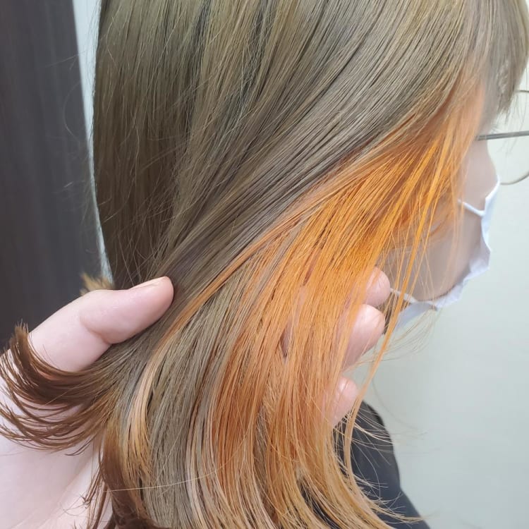 ハイトーンインナーカラー ヘアカタログ Ash 横浜西口店 小俣 詩織 ヘアサロン 美容院 Ash オフィシャルサイト