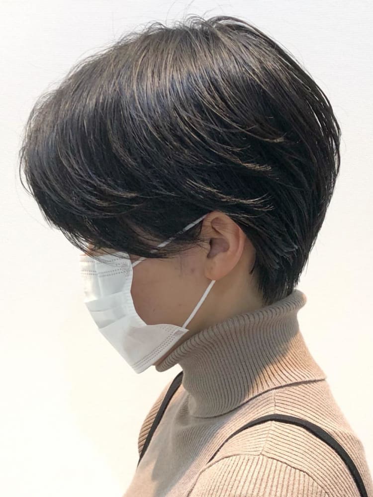 大人ツヤショート ヘアカタログ Ash 西葛西店 松永 祐也 ヘアサロン 美容院 Ash オフィシャルサイト