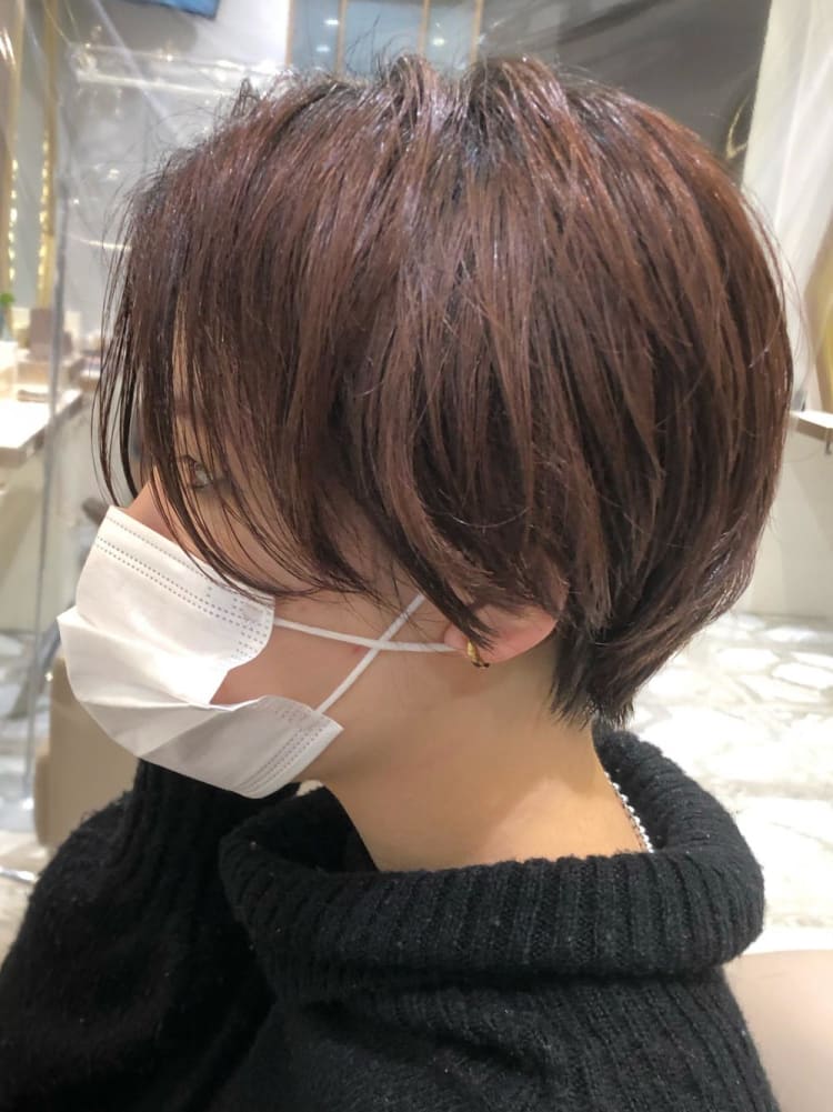 大人クールなミニショート ヘアカタログ Ash 西葛西店 松永 祐也 ヘアサロン 美容院 Ash オフィシャルサイト