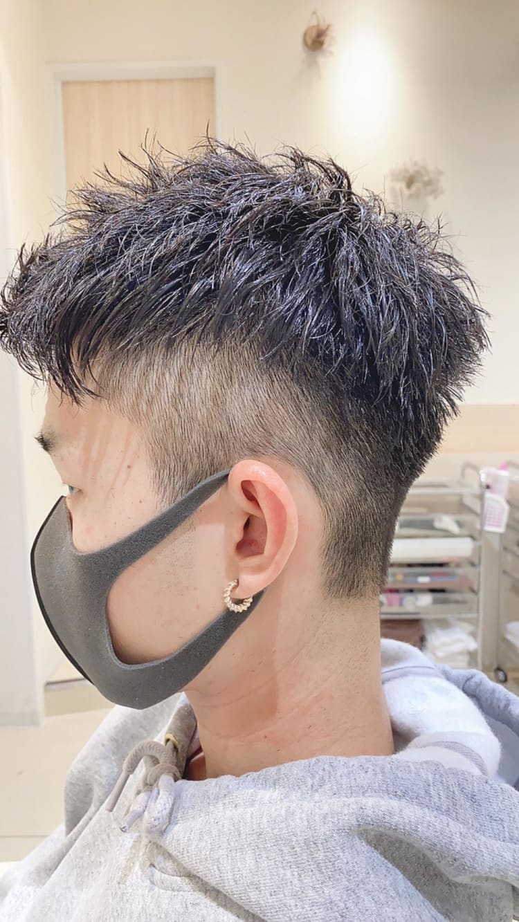 フェード風前下がりショート ヘアカタログ Ash 三ツ境店 松本 亮 ヘアサロン 美容院 Ash オフィシャルサイト フェード風前下がりショート ヘアカタログ Ash 三ツ境店 松本 亮 ヘアサロン 美容院 Ash オフィシャルサイト