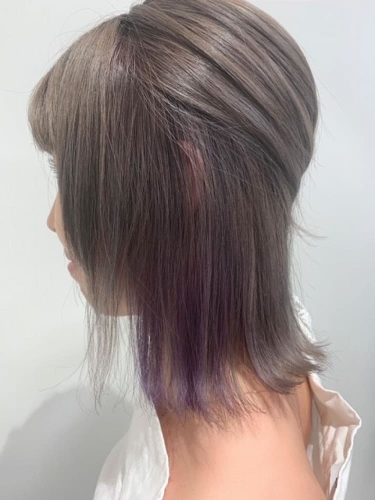 ミルクティー ラベンダー ヘアカタログ Ash 高円寺店 星野 玲奈 ヘアサロン 美容院 Ash オフィシャルサイト