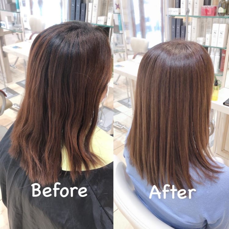 プレミアム縮毛矯正 ヘアカタログ Ash 分倍河原店 鈴木 裕一郎 ヘアサロン 美容院 Ash オフィシャルサイト