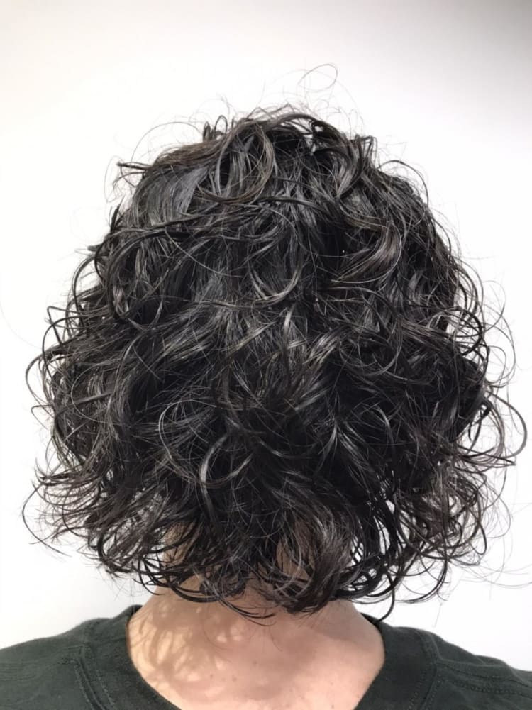 リッジ感強めなウェーブパーマ ヘアカタログ Ash 高円寺店 鈴木 輝 ヘアサロン 美容院 Ash オフィシャルサイト