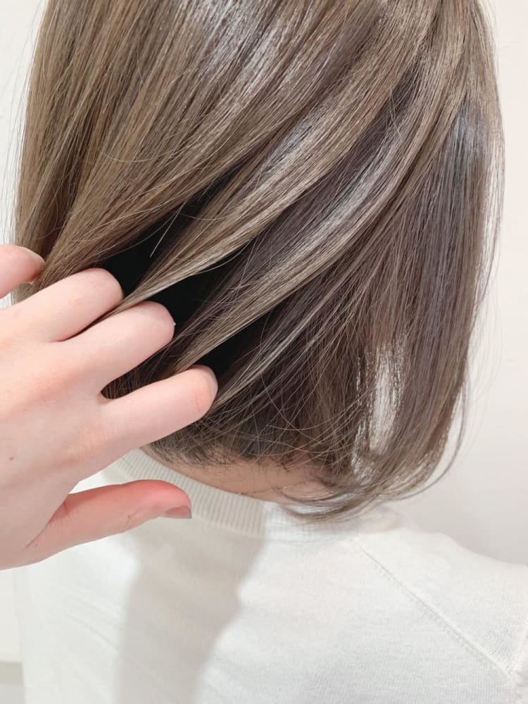 ミルクティーグレージュ ヘアカタログ Ash 武蔵小金井店 高橋 優子 ヘアサロン 美容院 Ash オフィシャルサイト
