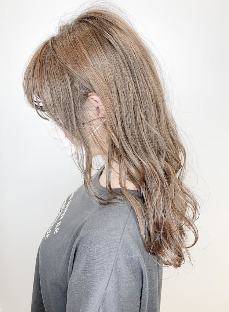 ゆる波ウェーブ イルミナオーシャン ヘアカタログ Ash 聖蹟桜ヶ丘店 大原 啓太 ヘアサロン 美容院 Ash オフィシャルサイト